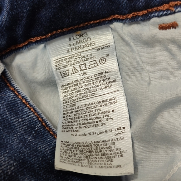 Old Navy Pop Icon Skinny Women's Jeans - Size 4 Long - Picture 7 of 7